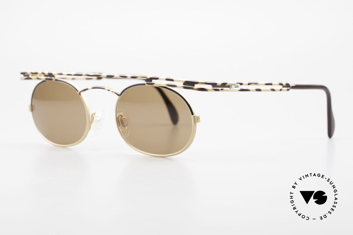 Cazal 761 Alte Cazal 90er Sonnenbrille, beste Verarbeitungsqualität 'made in Germany', Passend für Herren und Damen