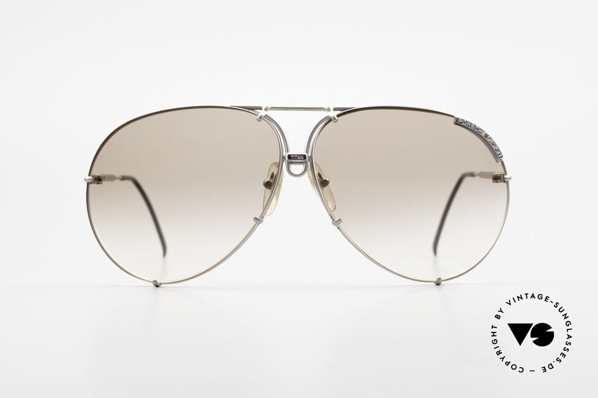 Porsche 5621 Limitierte Titan Edition 80er, XL-Größe, dennoch ultraleicht (nur 9 Gramm), Passend für Herren