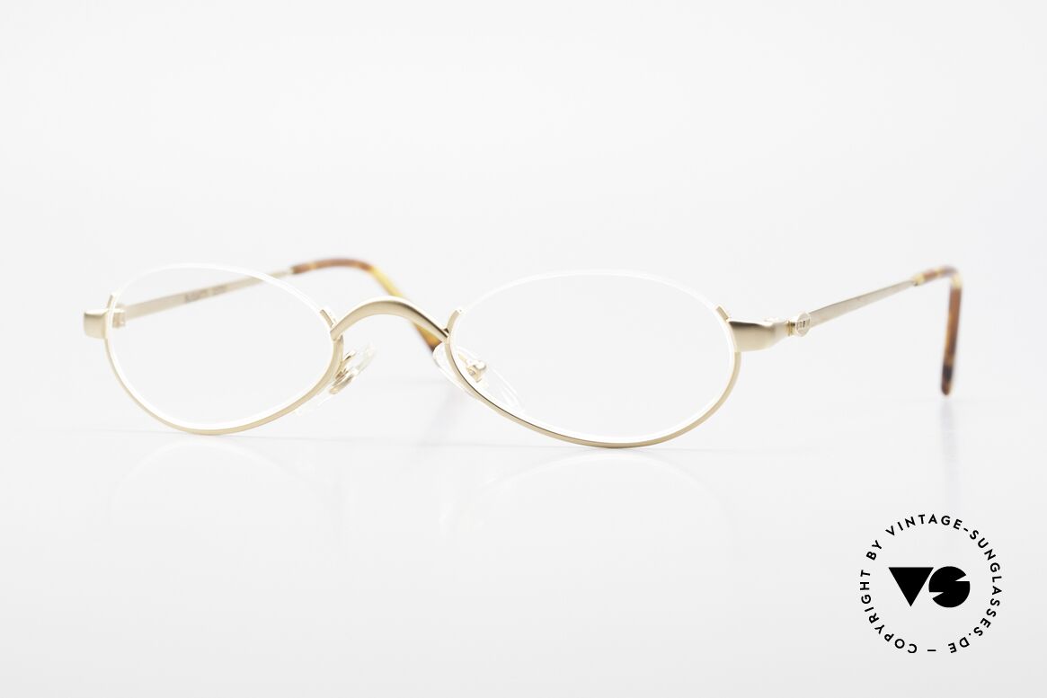 Bugatti 03701 Ovale 90er Luxus Lesebrille, original vintage Luxus-Lesebrille von Bugatti, Passend für Herren und Damen