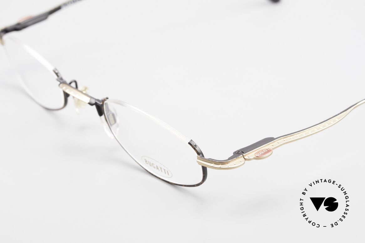 Bugatti 23687 High-Tech Herren Lesebrille, ein edles Bugatti Original aus den späten 90ern, Passend für Herren