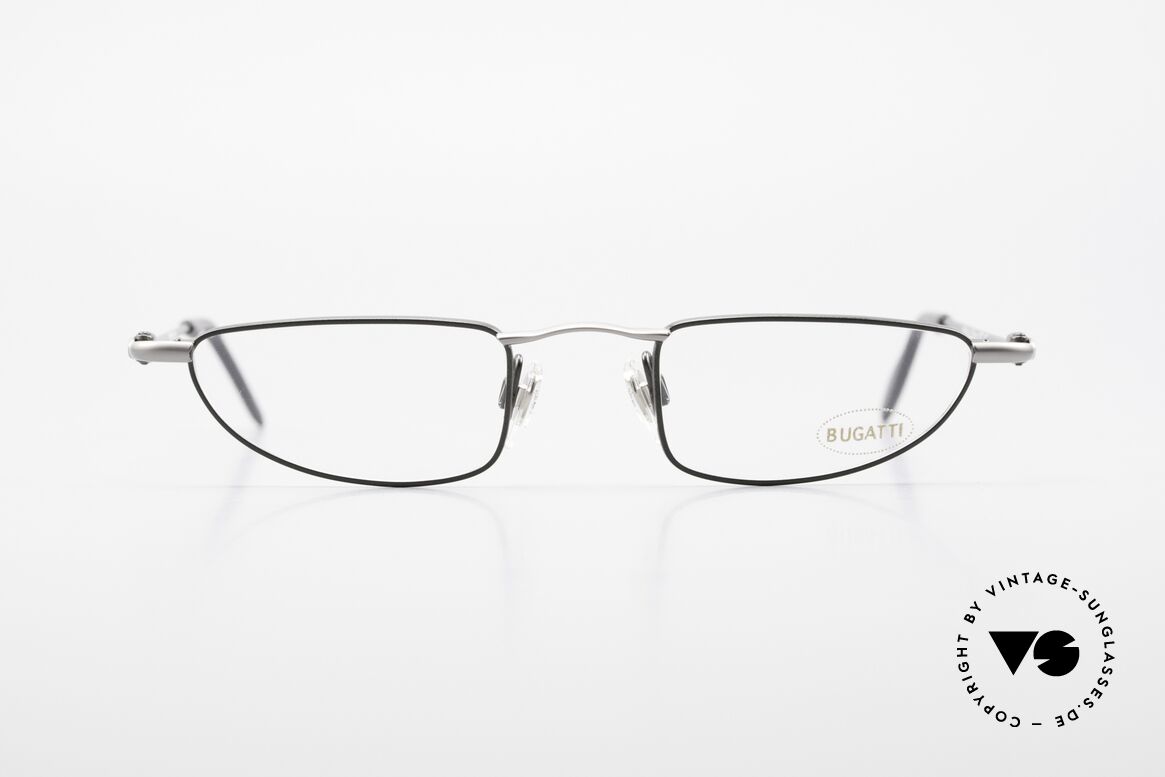 Bugatti 11729 Markante Vintage Lesebrille, original vintage Luxus-Lesebrille von BUGATTI, Passend für Herren
