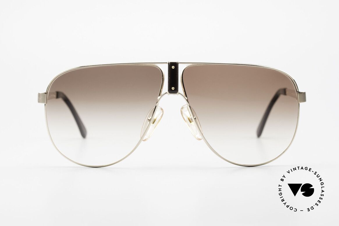 Dunhill 6043 Vergoldet mit Horn Zierleisten, außergewöhnlich schöne Dunhill Herren-Sonnenbrille, Passend für Herren
