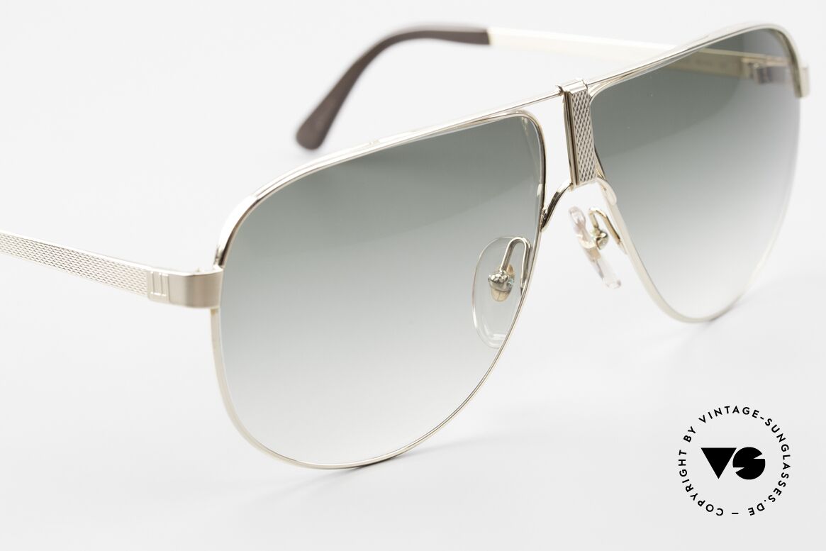 Dunhill 6043 Vergoldete Sonnenbrille 90er, derartige Qualität ist heutzutage kaum noch erhältlich, Passend für Herren