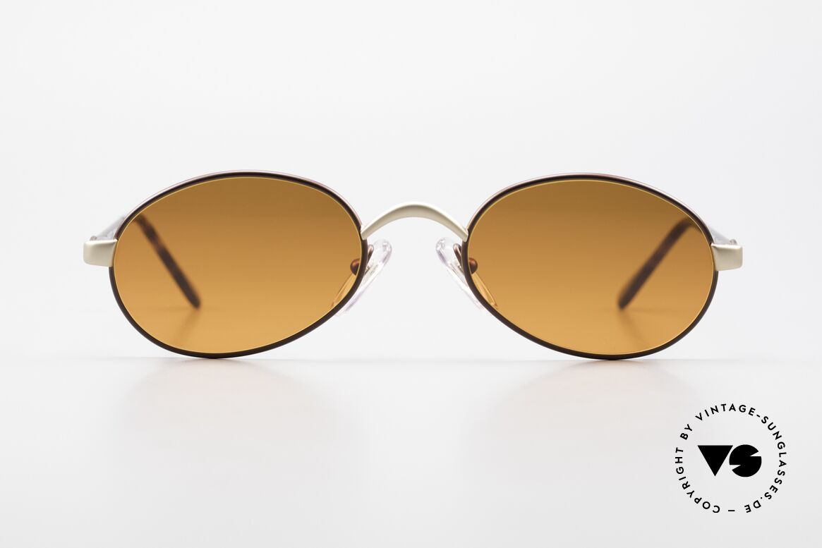 Bugatti 15769 Bronze Braun Metallic Fassung, sehr elegante vintage Sonnenbrille von Bugatti, Passend für Herren und Damen