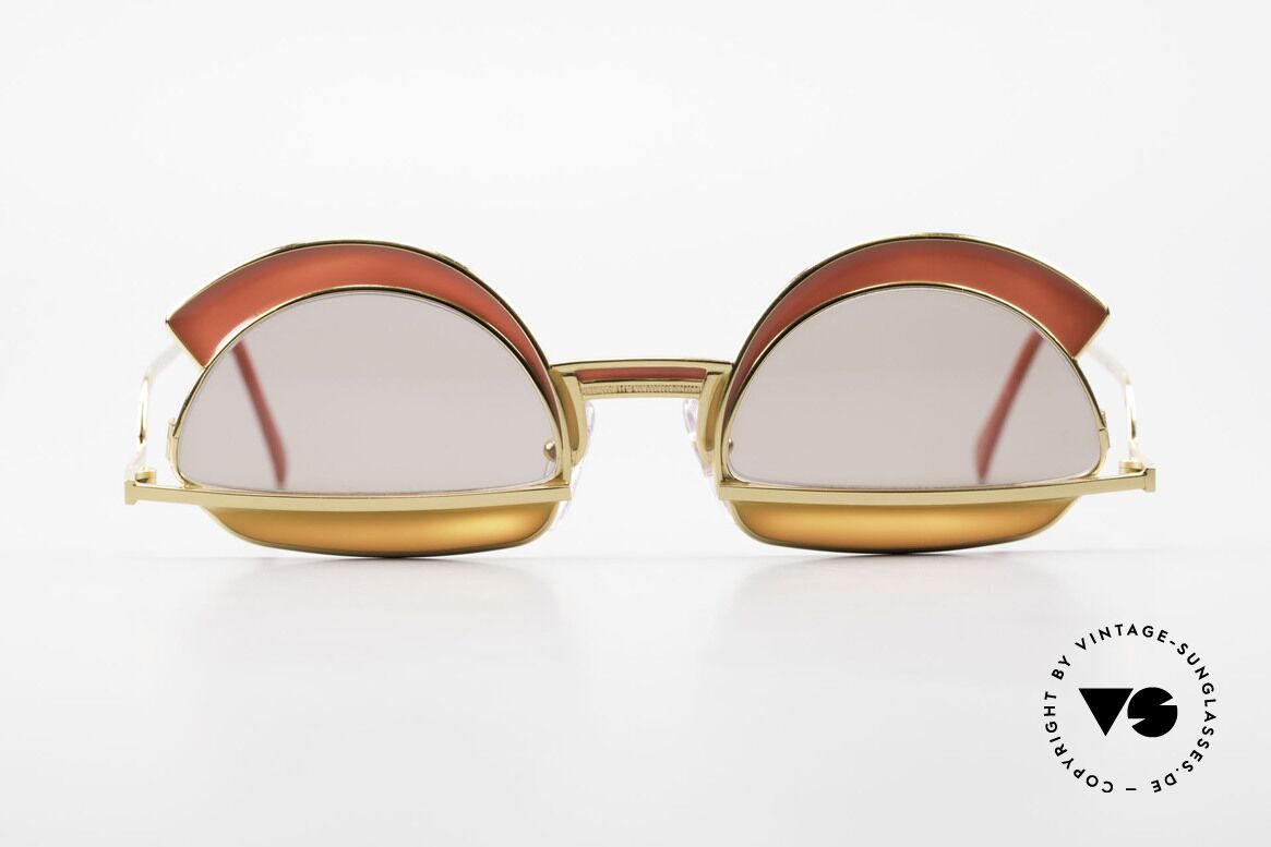 Casanova Arché 5 Limited 80er Kunstsonnenbrille, zauberhafte Casanova Luxus-Sonnenbrille von 1985, Passend für Damen