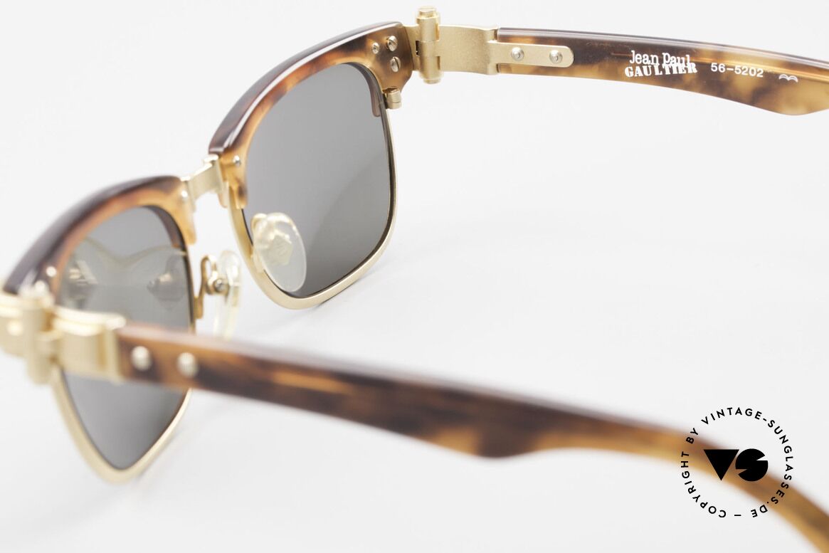 Jean Paul Gaultier 56-5202 JPG Designer Sonnenbrille, Größe: large, Passend für Herren und Damen