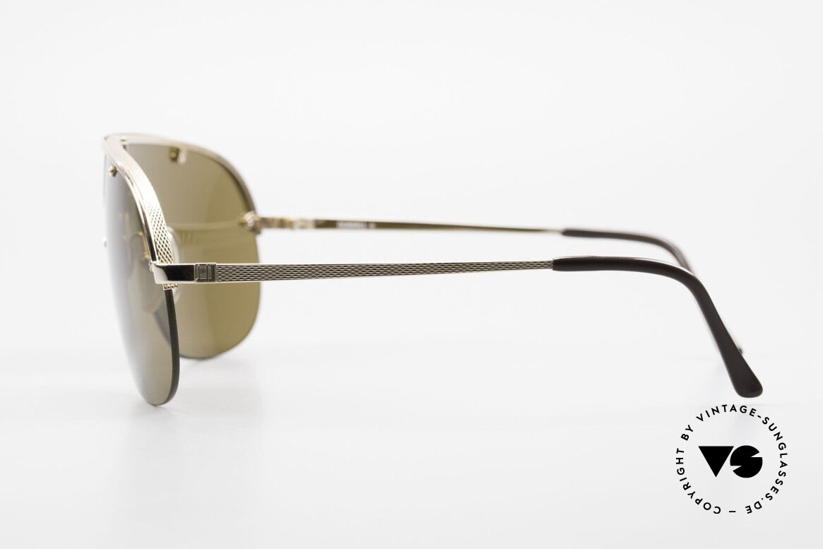 Dunhill 6102 90er Gentleman Sonnenbrille, herausragende Qualität (Fassung ist hartvergoldet), Passend für Herren