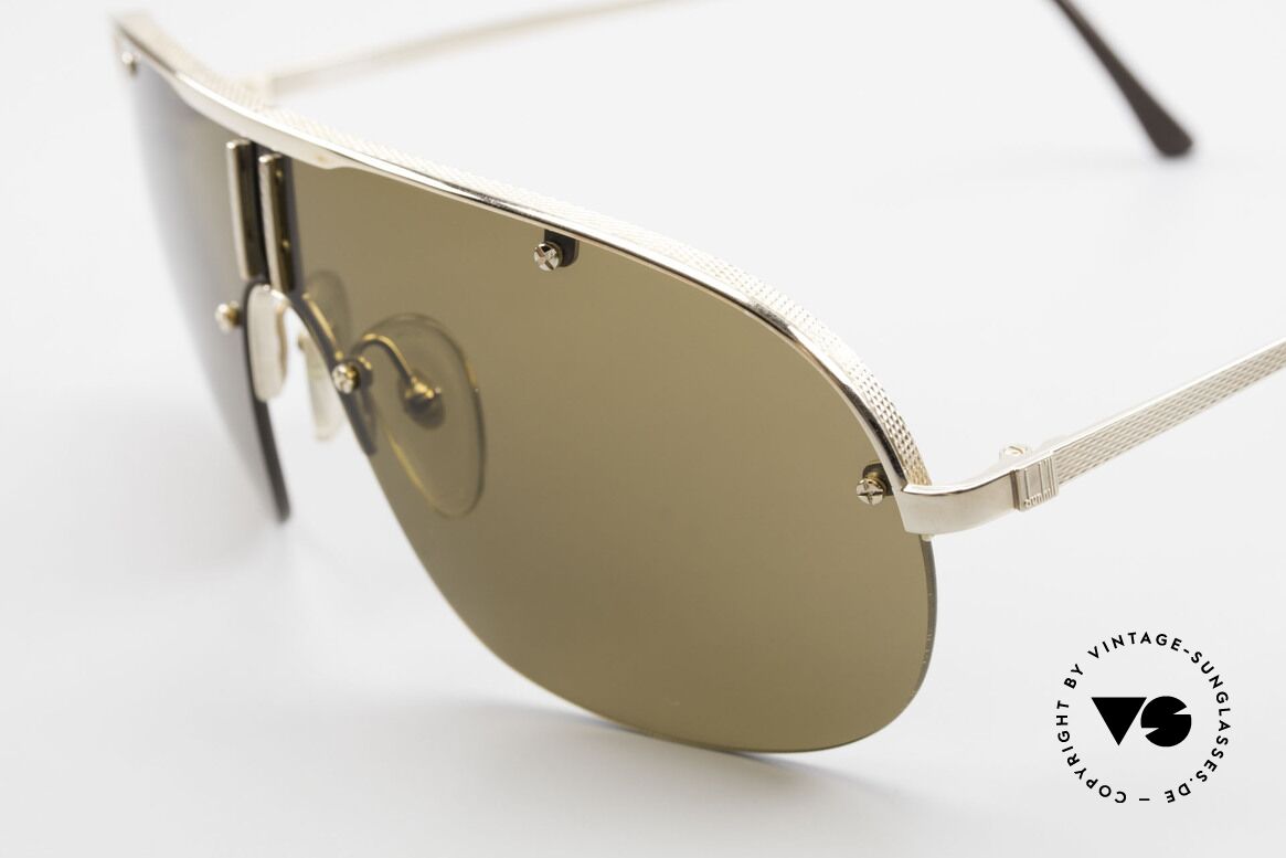 Dunhill 6102 90er Gentleman Sonnenbrille, eine Kombination aus klassischer Eleganz & Lifestyle, Passend für Herren