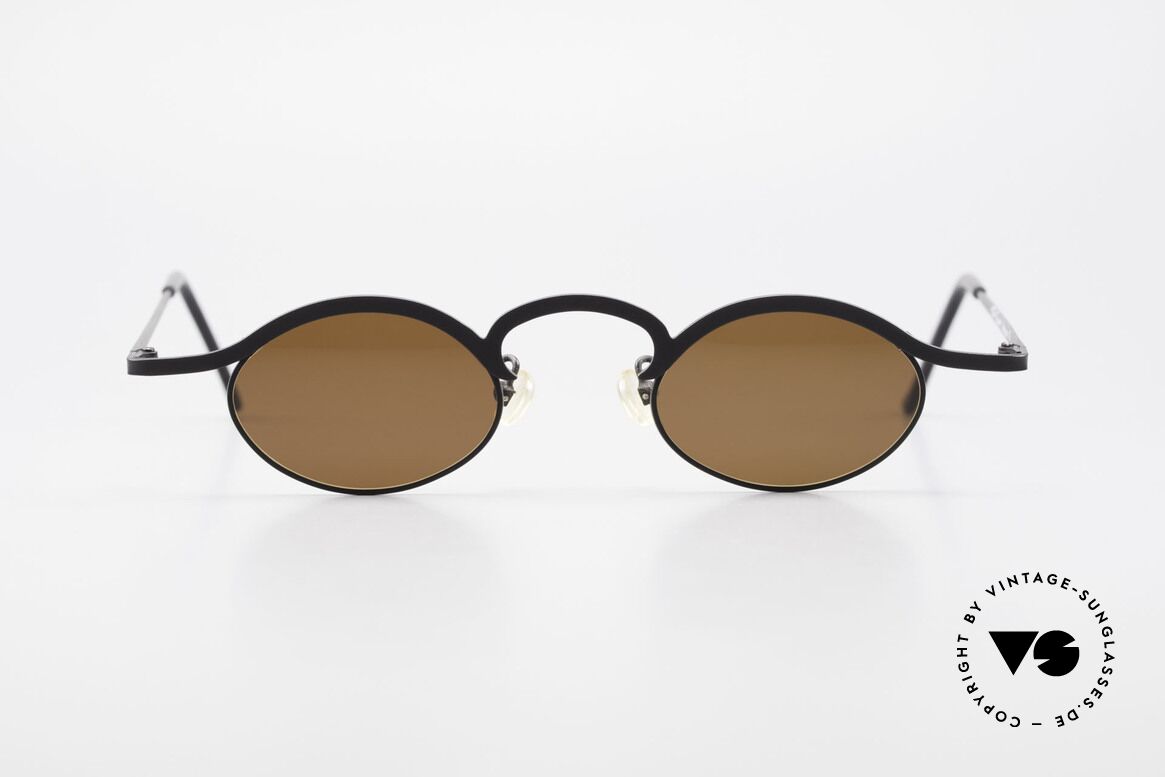 Theo Belgium Fecourf Ovale Designer Sonnenbrille, Theo Belgium: die eigenwilligste Brillenmarke, weltweit, Passend für Herren und Damen