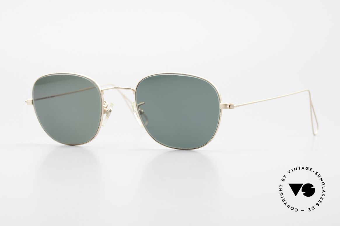 Cutler And Gross 0307 Klassische 90er Vintage Brille, Cutler & Gross London Designerbrille der späten 90er, Passend für Herren und Damen
