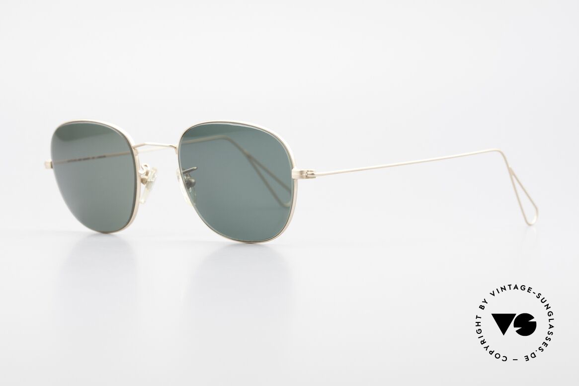 Cutler And Gross 0307 Klassische 90er Vintage Brille, stilvoll & unverwechselbar; auch ohne pompöse Logos, Passend für Herren und Damen