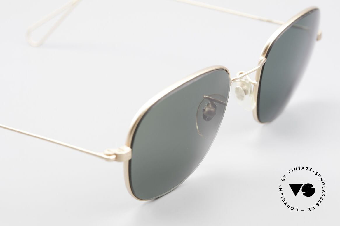 Cutler And Gross 0307 Klassische 90er Vintage Brille, ungetragen; Modell ist auch beliebig optisch verglasbar, Passend für Herren und Damen