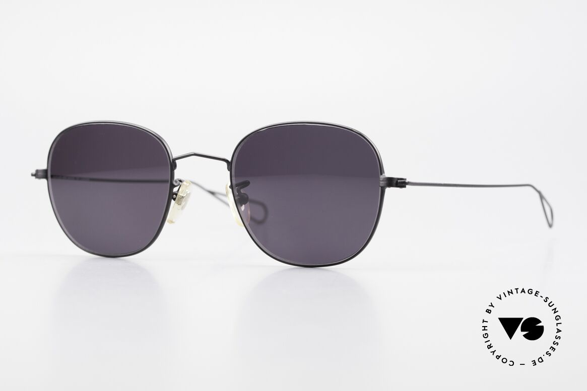 Cutler And Gross 0307 Alte Vintage Sonnenbrille 90er, Cutler & Gross London Designerbrille der späten 90er, Passend für Herren und Damen