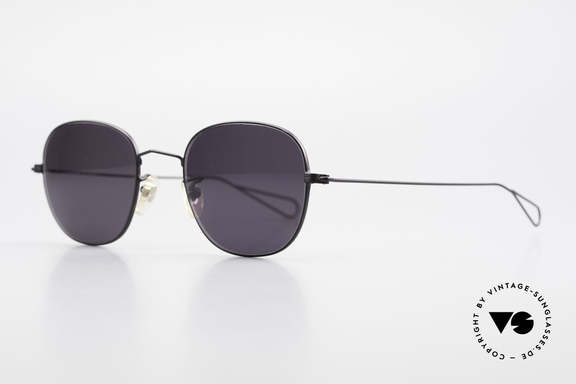 Cutler And Gross 0307 Alte Vintage Sonnenbrille 90er, stilvoll & unverwechselbar; auch ohne pompöse Logos, Passend für Herren und Damen