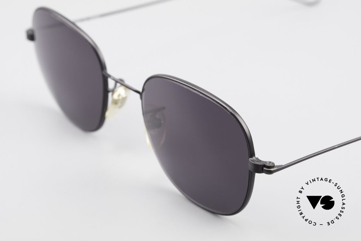 Cutler And Gross 0307 Alte Vintage Sonnenbrille 90er, Materialien und deren Verarbeitung auf Spitzen-Niveau, Passend für Herren und Damen