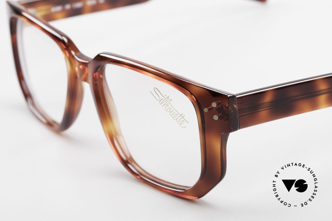 Silhouette M2097 Echte 80er Old School Brille, gemacht für die Ewigkeit & beliebig verglasbar, Passend für Herren