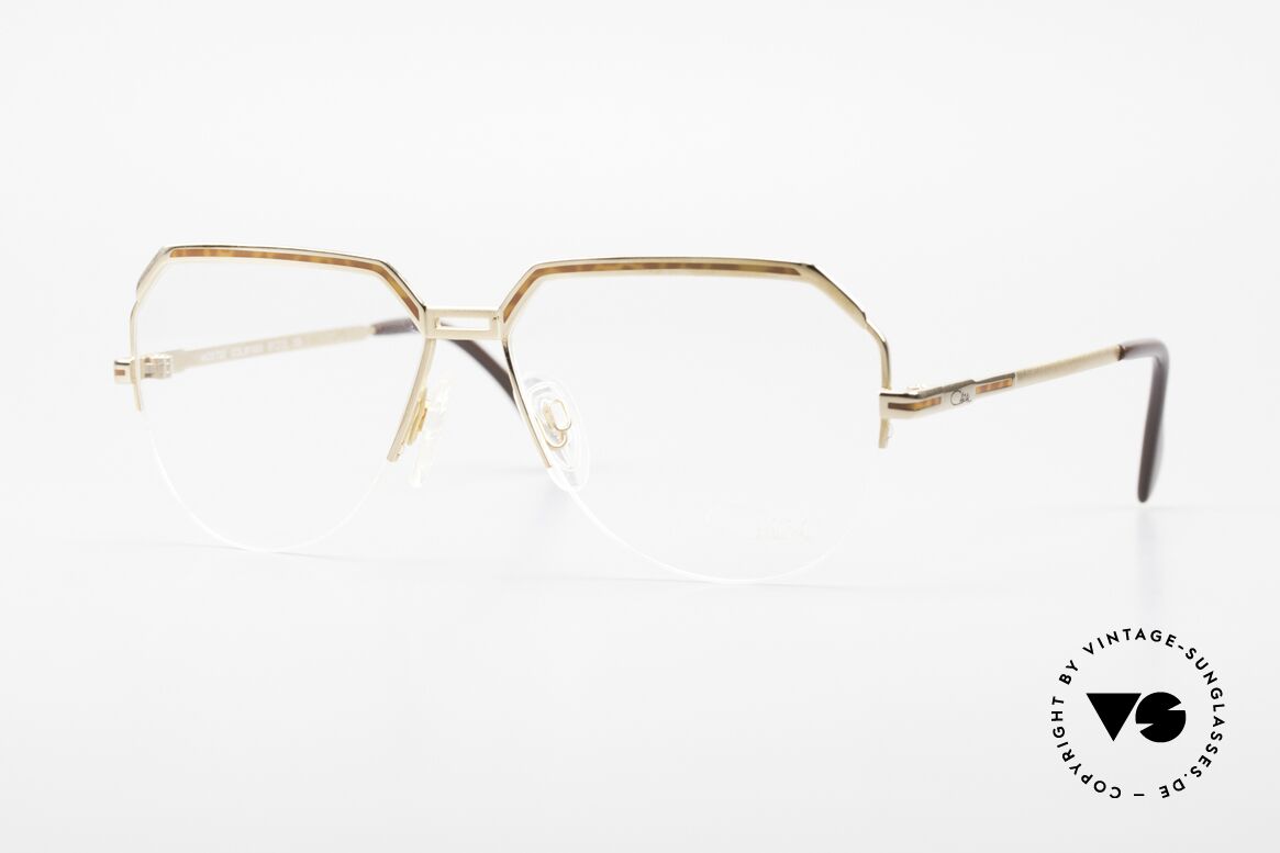Cazal 732 Alte 80er West Germany Brille, klassische, alte Cazal Herren-Brille von 1987, Passend für Herren