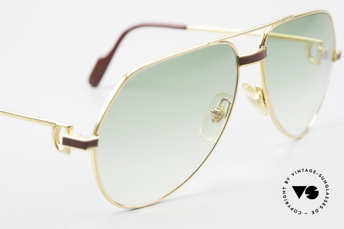 Cartier Vendome Laque - S Alte 80er Luxus Sonnenbrille, 2nd hand im neuwertigen Zustand (inkl. CHANEL Etui), Passend für Herren und Damen
