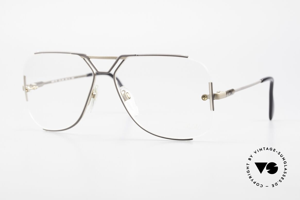 Cazal 722 Außergewöhnliche Fassung, außergewöhnliche Cazal Designerbrille von 1984, Passend für Herren