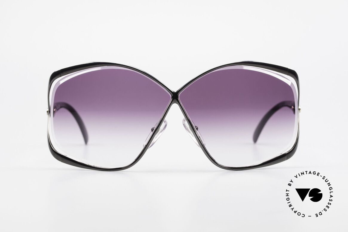 Christian Dior 2056 80er Butterfly Sonnenbrille, das schönste Damen-Modell der Dior Brillenkollektion, Passend für Damen