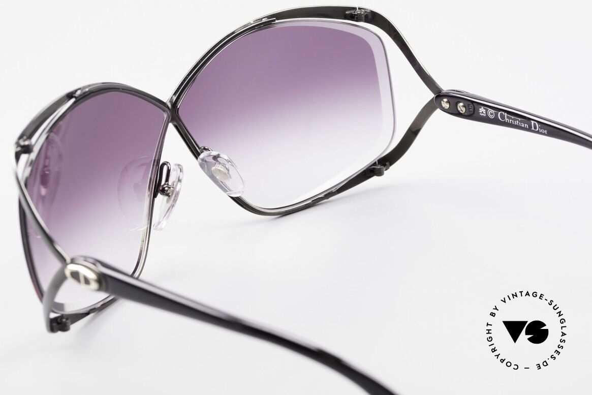 Christian Dior 2056 80er Butterfly Sonnenbrille, Größe: medium, Passend für Damen