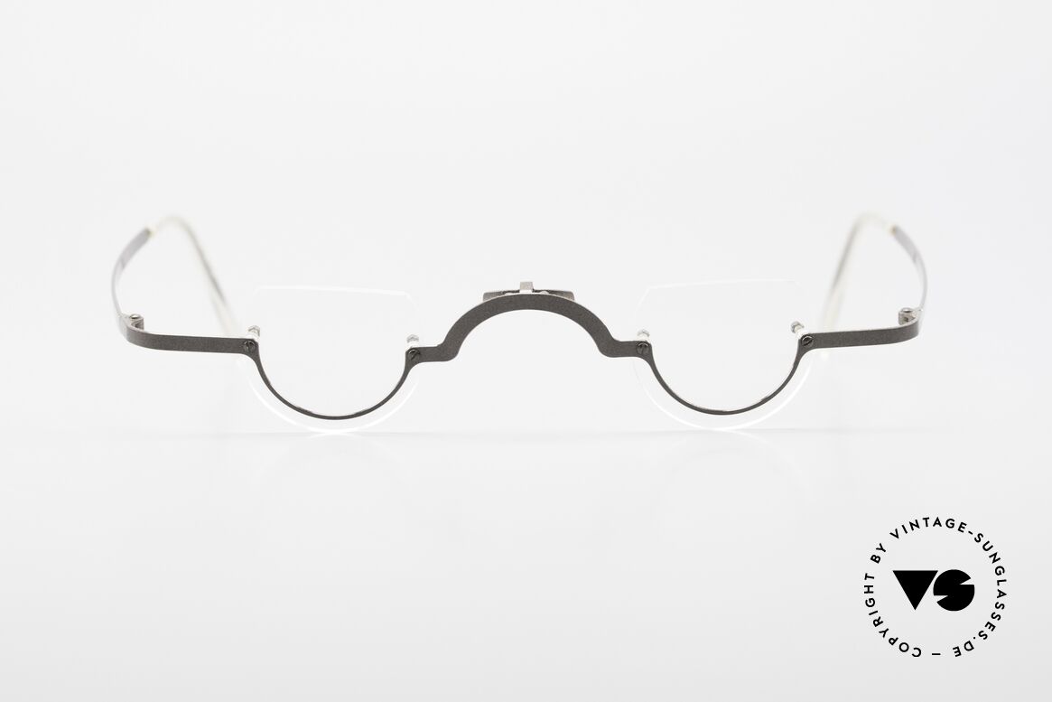 EyeDC V120 Verrückte Vintage Lesebrille, Eye'DC: originelle Lesebrille aus den späten 1990ern, Passend für Herren und Damen