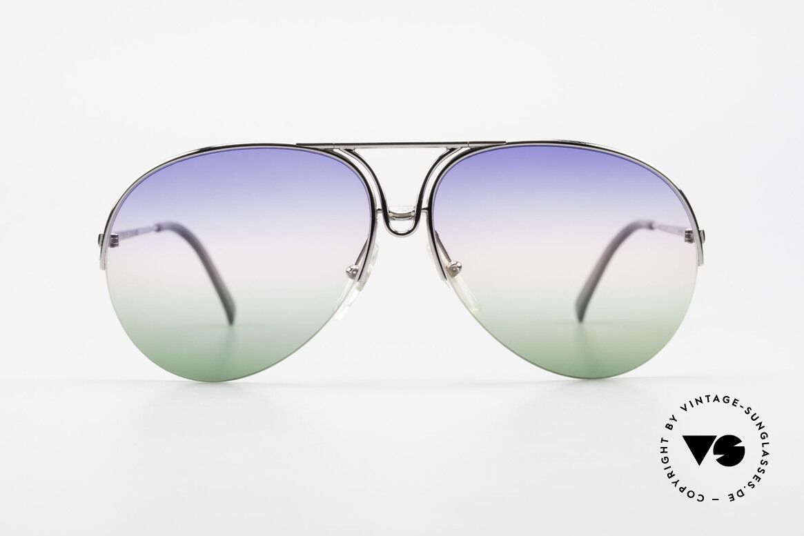 Porsche 5627 Nylor Aviator Sonnenbrille, rahmenlos = sehr leicht und hoher Tragekomfort, Passend für Herren