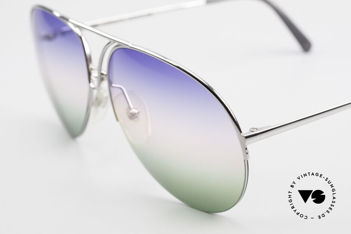 Porsche 5627 Nylor Aviator Sonnenbrille, LARGE Gr. 63mm; ungetragen & mit original Etui, Passend für Herren