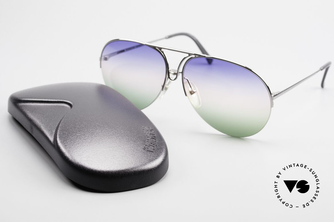 Porsche 5627 Nylor Aviator Sonnenbrille, Größe: large, Passend für Herren