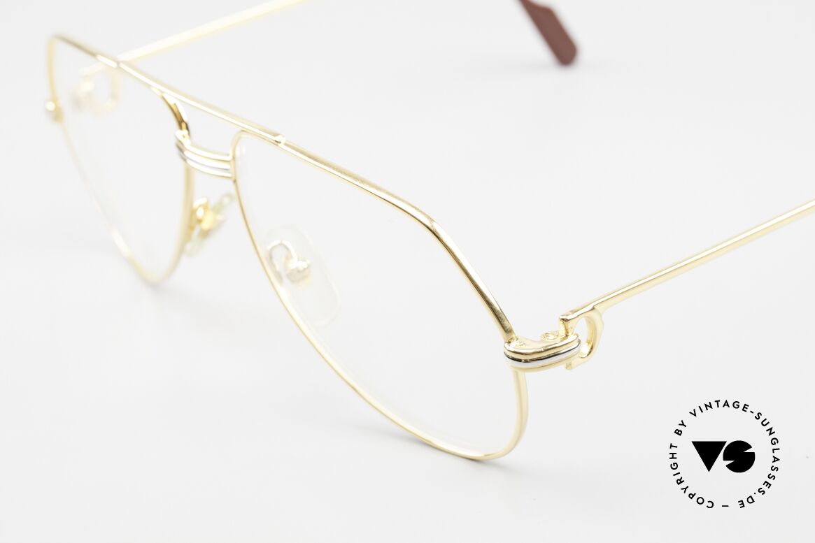 Cartier Vendome LC - S David Bowie 80er Vintage Brille, u.a. von David Bowie getragen (Cannes Festival, 1983), Passend für Herren und Damen