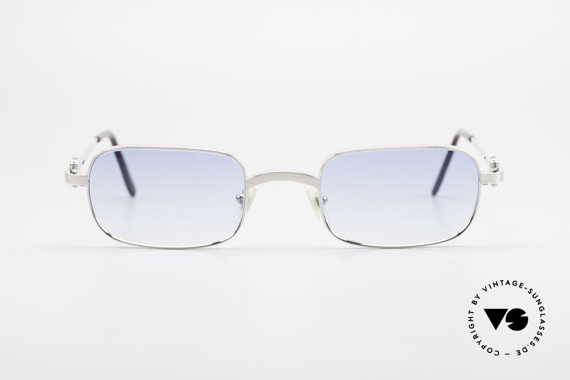 Cartier Dreamer Luxus Brille Mit Chanel Etui, rare CARTIER Luxus vintage Sonnenbrille von 1999, Passend für Herren