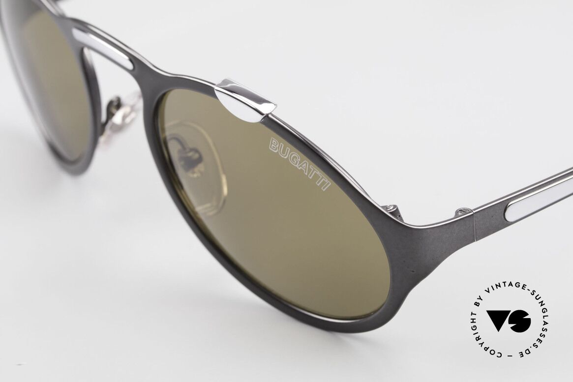 Bugatti 13152 Limited Luxus Vintage Sonnenbrille, hoher Tragekomfort und Luxus pur! Muss man(n) fühlen!, Passend für Herren
