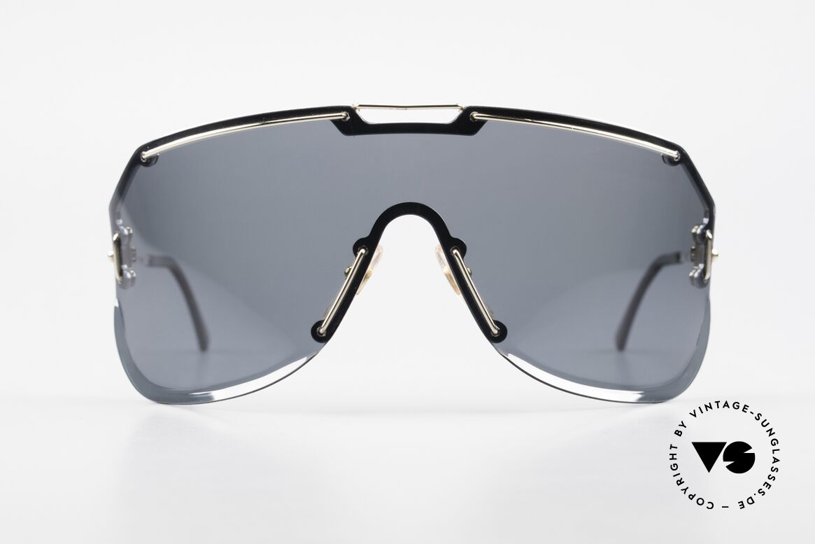 Boeing 5703 80er Luxus Aviator Sonnenbrille, Panorama-Blick-Design mit polarisierender Scheibe, Passend für Herren