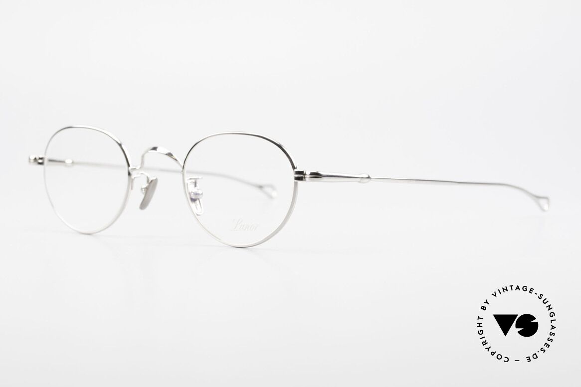Lunor V 107 Pantobrille Herren Titanium, Modell V 107: sehr elegante Pantobrille für Herren, Passend für Herren