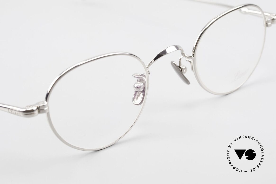 Lunor V 107 Pantobrille Herren Titanium, daher jetzt erstmalig in unserem vintage Sortiment, Passend für Herren