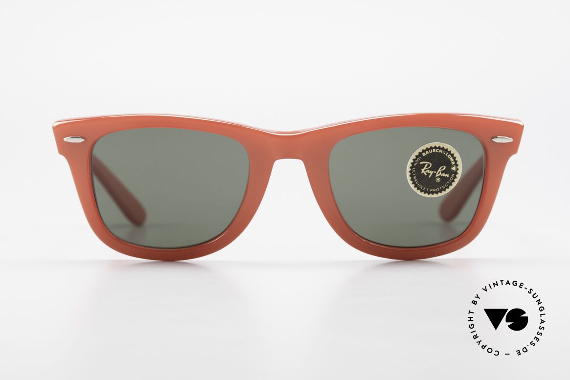 Ray Ban Wayfarer I Alte Original USA Wayfarer, Wayfarer USA: der Sonnenbrillenklassiker von B&L, Passend für Herren und Damen Ray Ban Wayfarer I Alte Original USA Wayfarer, Wayfarer USA: der Sonnenbrillenklassiker von B&L, Passend für Herren und Damen