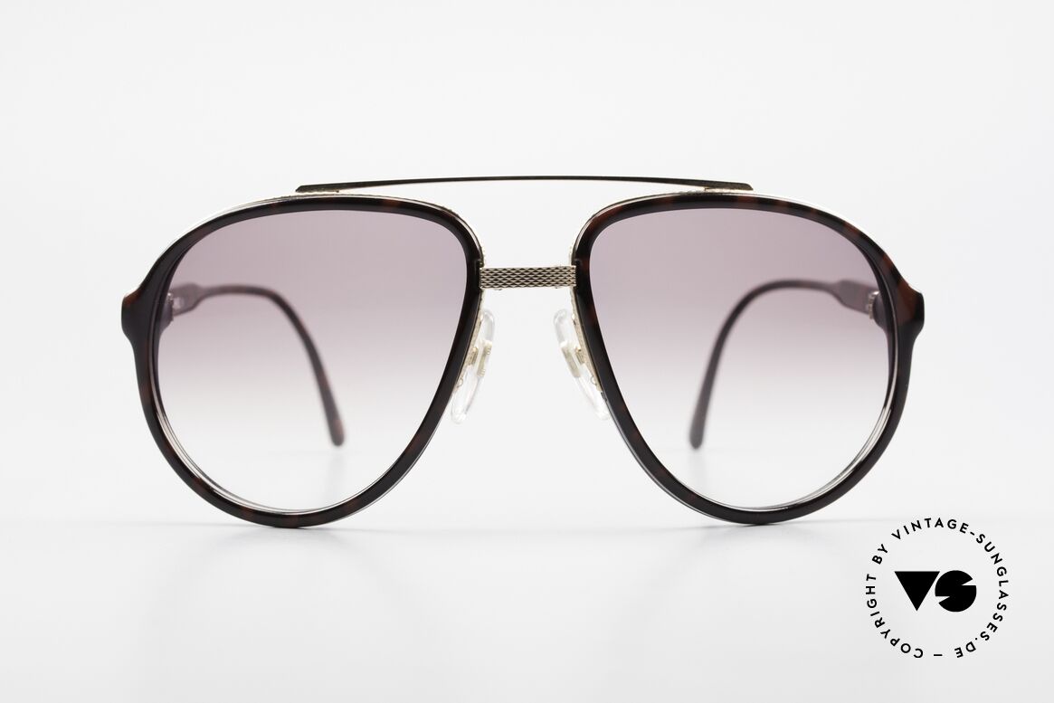 Dunhill 6105 Comfort Fit Luxus Sonnenbrille, stilvolle Dunhill vintage Sonnenbrille von 1989, Passend für Herren