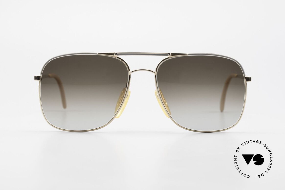 Zeiss 5881 80er Sonnenbrille Für Herren, robuste Zeiss vintage Brillenfassung von circa 1986, Passend für Herren