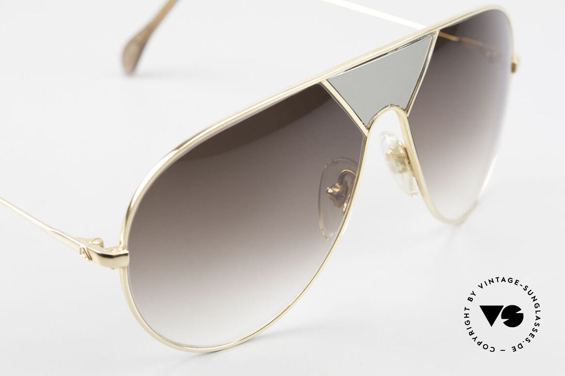 Alpina TR3 Miami Vice Style Sonnenbrille, ungetragen (wie alle unsere ALPINA Sonnenbrillen), Passend für Herren