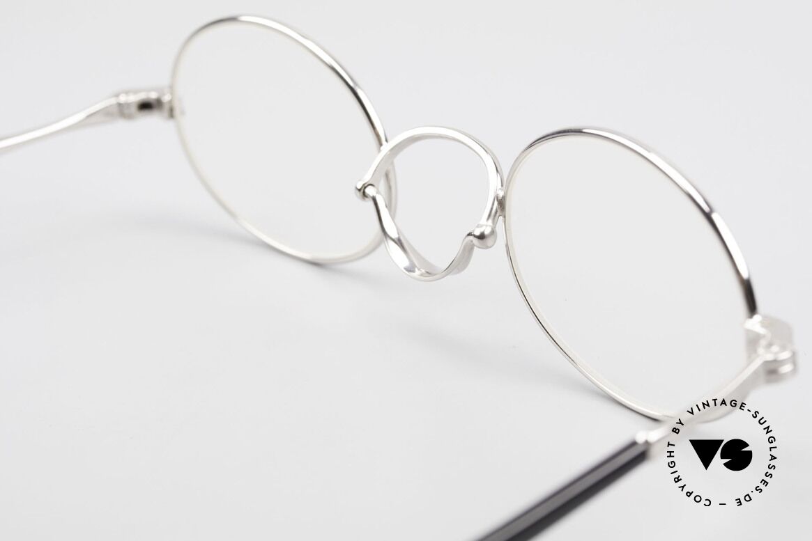 Lunor Swing A 33 Oval Vintage Brille Mit Schwenksteg, Größe: medium, Passend für Herren und Damen