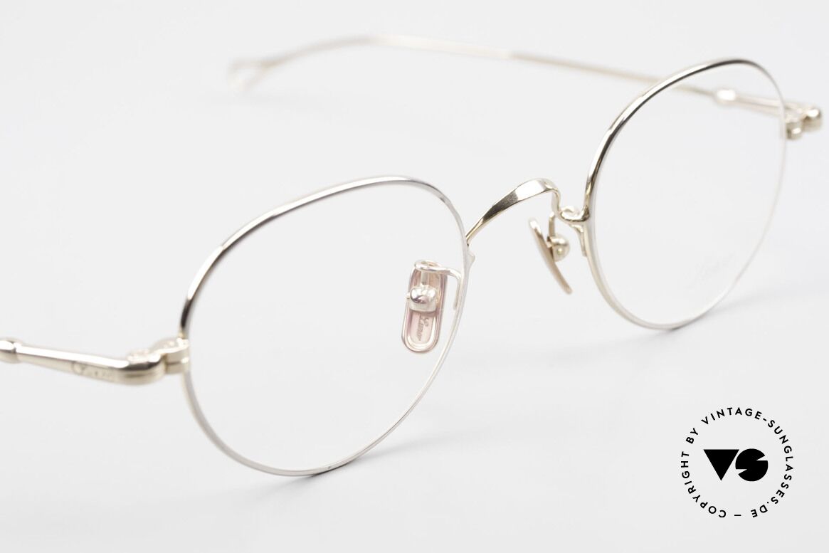 Lunor V 108 Pantobrille Bicolor Titanium, daher jetzt erstmalig in unserem vintage Sortiment, Passend für Herren