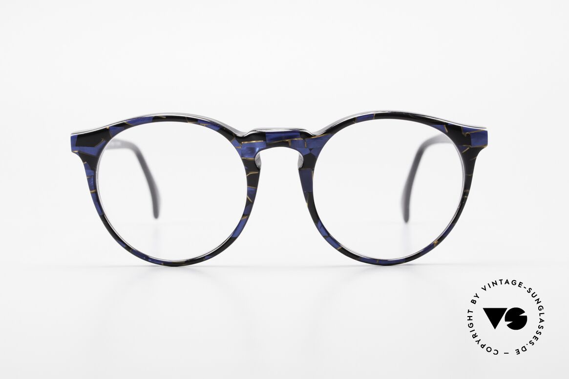 Alain Mikli 034 / 898 Vintage Designer Panto Brille, mehr 'klassisch' geht nicht (bekannte Panto-Form), Passend für Herren und Damen