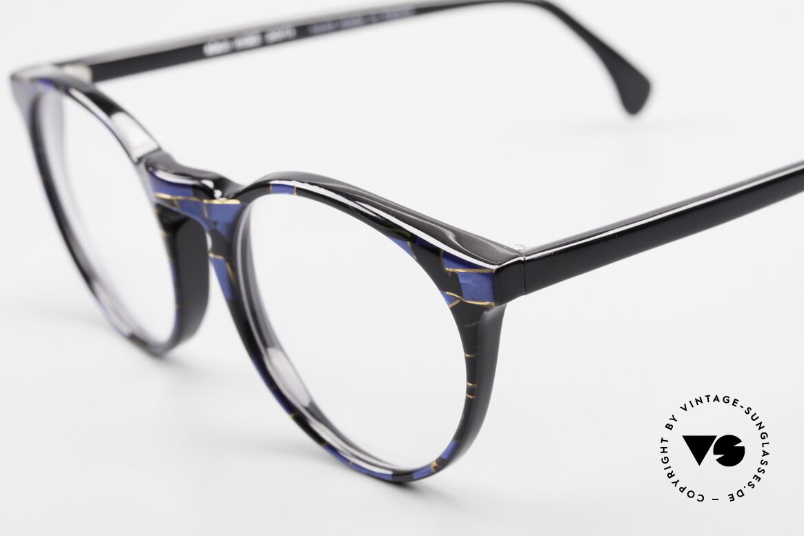 Alain Mikli 034 / 898 Vintage Designer Panto Brille, ungetragen (wie alle unsere 1980er vintage Brillen), Passend für Herren und Damen