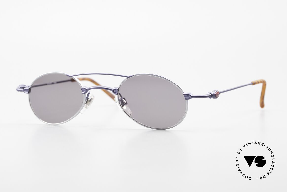 Bugatti 10864 Ovale Luxus Sonnenbrille Men, sehr feine und leichte Designer-Fassung von BUGATTI, Passend für Herren