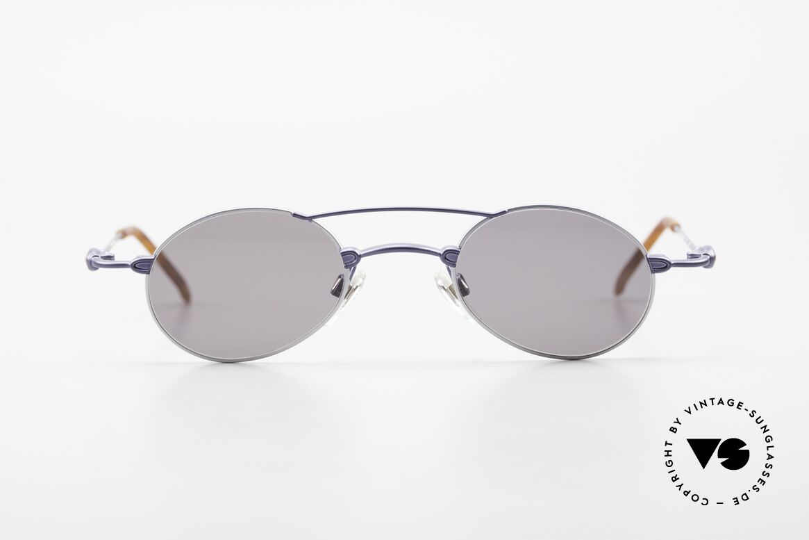 Bugatti 10864 Ovale Luxus Sonnenbrille Men, Material und Verarbeitung auf Top-Niveau in Gr. 44°23, Passend für Herren