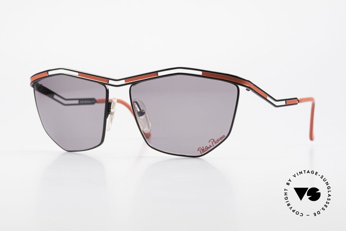 Paloma Picasso 1478 Damen Sonnenbrille von 1990, vintage Designersonnenbrille von Paloma Picasso, Passend für Damen