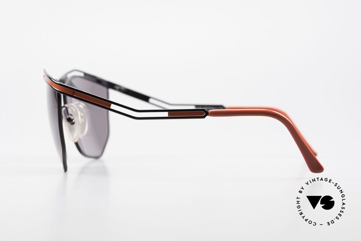 Paloma Picasso 1478 Damen Sonnenbrille von 1990, tolle Farben, Formen und Muster = Designerbrillen, Passend für Damen