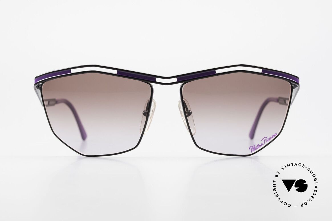 Paloma Picasso 1478 Rare 90er Damen Sonnenbrille, vintage Designersonnenbrille von Paloma Picasso, Passend für Damen
