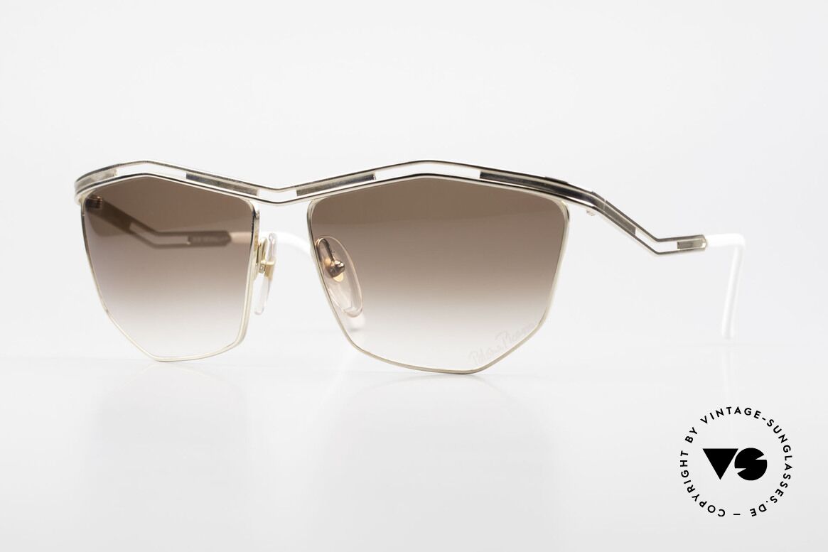 Paloma Picasso 1478 Keine Retrobrille 90er Original, vintage Designersonnenbrille von Paloma Picasso, Passend für Damen