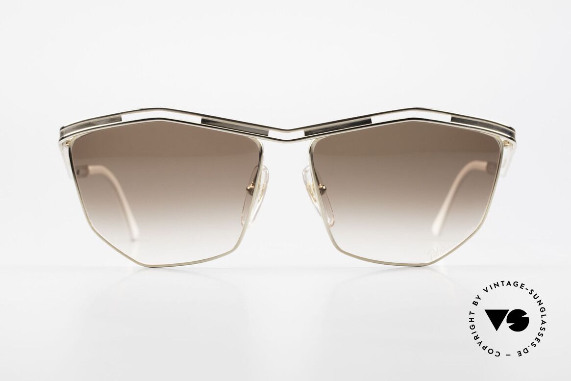 Paloma Picasso 1478 Keine Retrobrille 90er Original, vintage Designersonnenbrille von Paloma Picasso, Passend für Damen